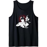 Death Note Ryuk and Light with Halo Anime Tank Top