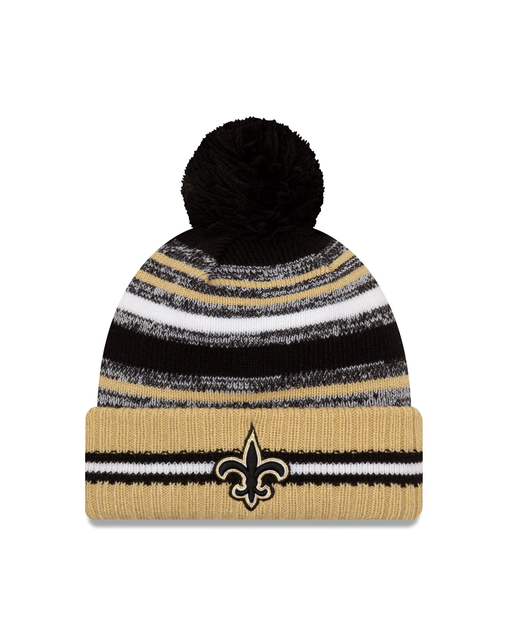 New Era NFL ON-FIELD Sideline Knit Beanie New Orleans Saints