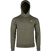 First Lite Men’s Furnace Hoody - Merino Wool Camo Hunting Fleece Pullover, Heavyweight Base Layer Hunting Gear For Men