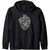 Harry Potter Ravenclaw Detailed Crest Zip Hoodie