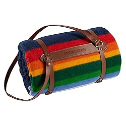 Pendleton National Park Throw with Leather Strap