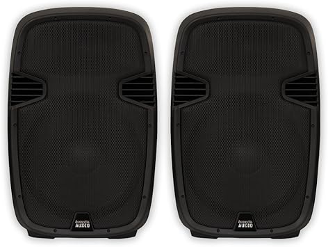 Amazon.com: Acoustic Audio AA152U Powered 15" Speaker Pair 1800 Watts 2