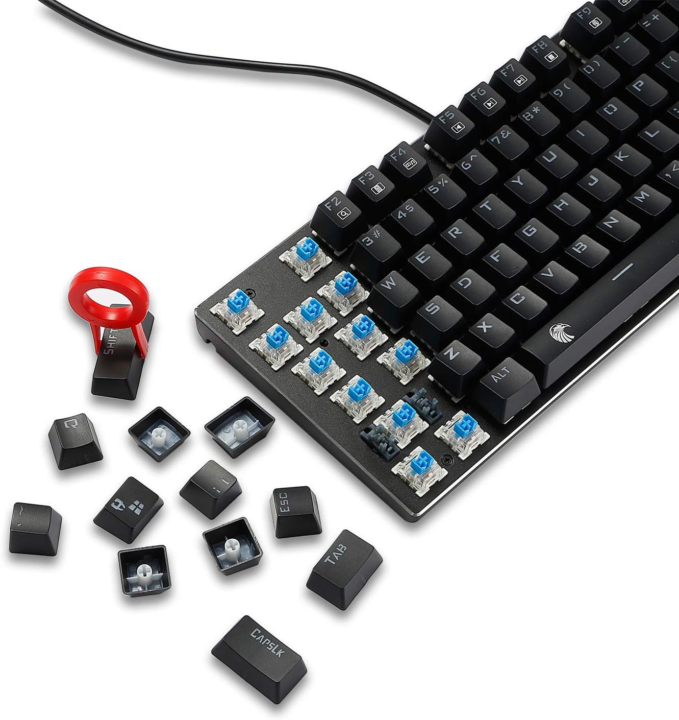 Compact 81 Keys Anti Ghosting For Mac Pc Retro Rgb Mechanical Keyboard White E Element Z 88 Vintage Typewriter Style With Blue Switch Led Backlit Accessories Electronics Compact 81 Keys Anti Ghosting For Mac Pc Retro Rgb Mechanical Keyboard White E Element Z 88 Vintage Typewriter Style With Blue Switch Led Backlit Accessories Electronics