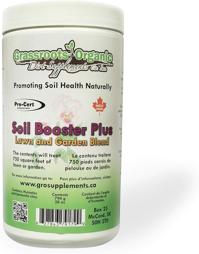 Soil Booster Plus 28 oz 1.75 lb Grass Roots Organic Dirt