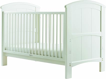 cream cot bed