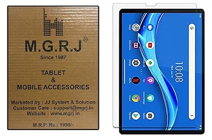 M G R J Tempered Glass Screen Protector For Lenovo Tab M10 Plus Tab M10 Fhd Plus M10 Fhd Plus 2nd Gen Tb X606x Tb X606v Tb X606f 10 3 Inch Amazon In Computers Accessories