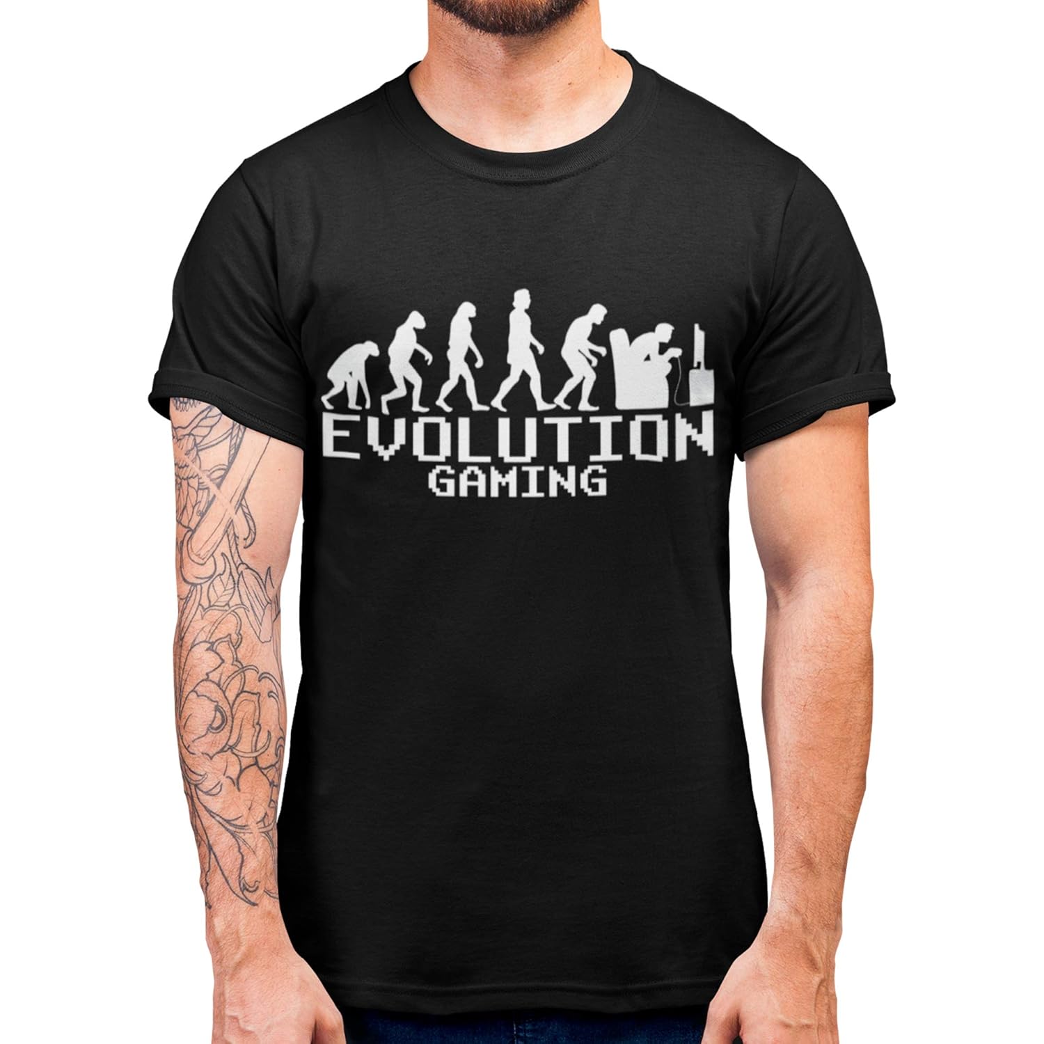 Buy Evolution Gaming T Shirt Gaming Gift Funny T Shirts for Men