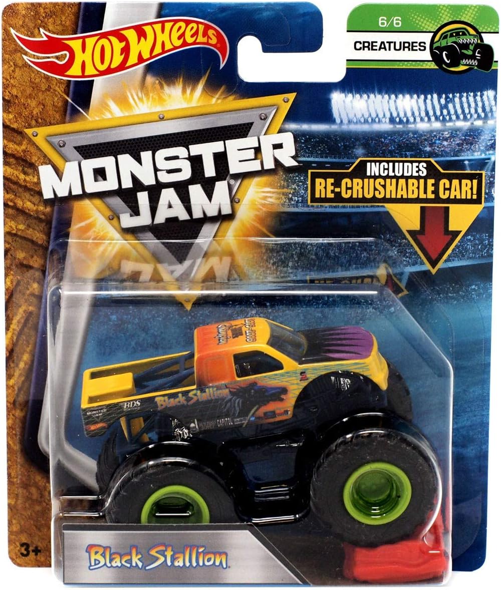 black monster truck toy