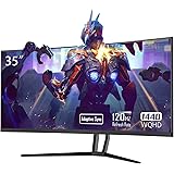 Fiodio 35” Ultra Wide QHD 21:9 Gaming Monitor, with Adaptive Sync, 120Hz Refresh Rate, Picture in Picture, by sRGB 99%, 2xHDM