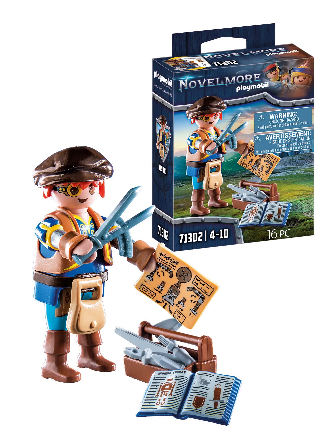 Playmobil Dario ET OUTILS NOVELMORE