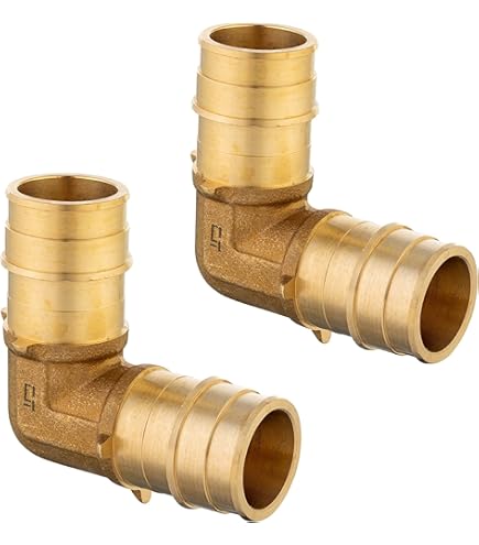 Pack Of 5) EFIELD Pex A Pipe Full Flow Expansion Brass 4 thumbnail image