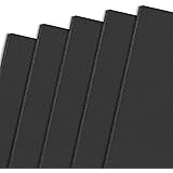 Mat Board Center, Foam Core Board 16x20, Black Foam Backing Boards, Pack of 10 3/16"