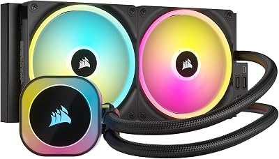 Corsair iCUE LINK H115i RGB 280mm AIO CPU Cooler with QX140 RGB Fans