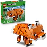 LEGO Minecraft The Fox 21588 | Building Toys for Boys &amp; Girls, Ages 10+, Posable Video Game Model, Bedroom &amp; Desk Decor, 497 Pieces, Gift for Birthdays