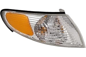 HEADLIGHTSDEPOT Chrome Housing Park Light Compatible with Toyota Solara 1999-2001 Includes Right Passenger Side Parking Light