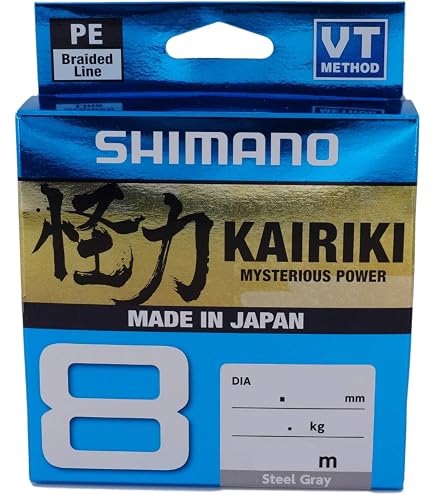 SHIMANO - ねぎ Amazon.com : SHIMANO Kairiki 8, 300 Meter, Mantis Green, 0.05 mm