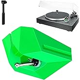 ATN95E Diamond Turntable Needle Stylus Replacement, Compatible with Audio-Technica AT-LP120X Vinyl Record Players (Green)