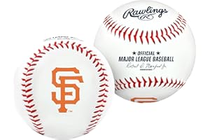 JARDEN SPORTS LICENSING Rawlings | MLB Team Logo Baseball | San Francisco Giants | Official | White