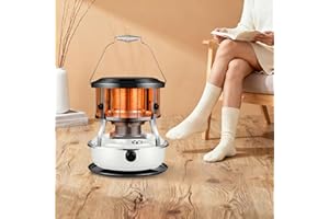 9000 BTU Kerosene Heaters for Indoor Use, Portable Heater for Camping Cordless, Kerosene Heater Indoor/Outdoor, Non-Electrics