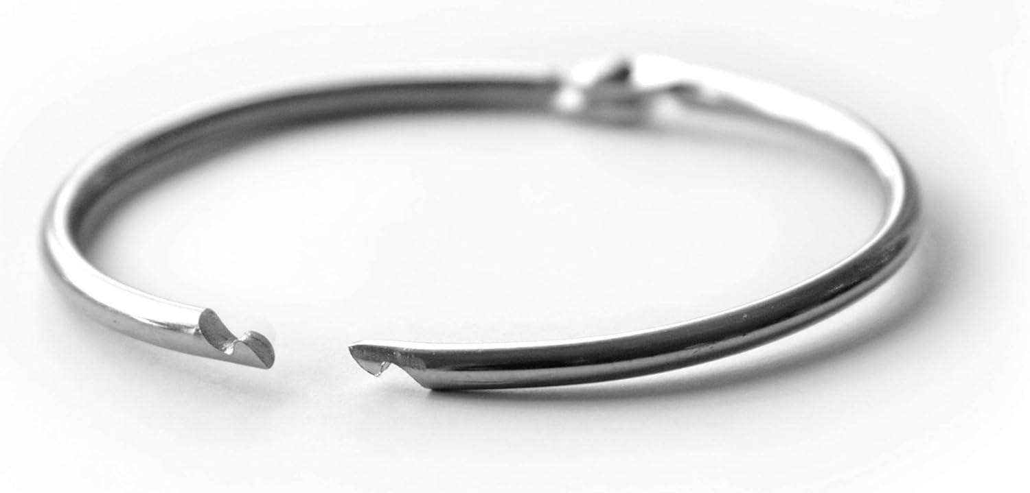 Maytex Metal Circular Shower Ring, Chrome, Set of 12: Home & Kitchen