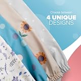 kidoola Baby Led Weaning Bib with Sleeves Mess Free Waterproof Apron 6-12 Months view 5