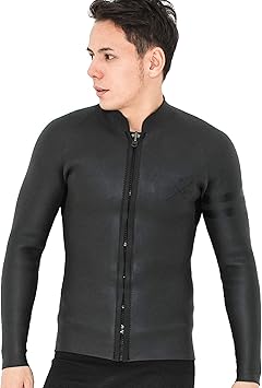 Amazon Fellow ウェットスーツ タッパー 3mm スキン ラバー メンズ フロントジップ タッパ ウエットスーツ サーフィン Sup 日本規格 Fellow ウェットスーツ