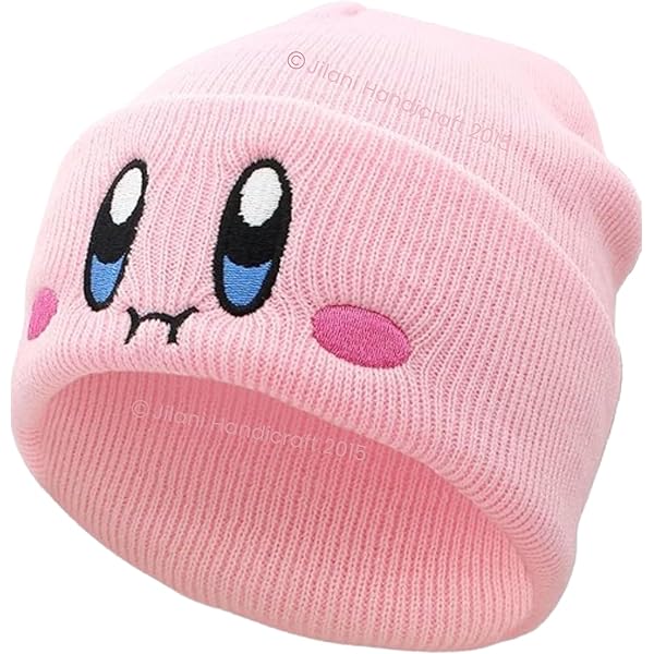 Ohjijinn Anime Beanie Pink Beanie Cute Kawaii Knit Hats, Funny