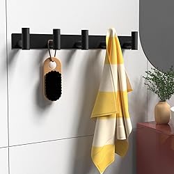 PMMASTO Coat Rack Wall Mounted, 5 "T Shaped Wall