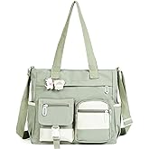 Phaoullzon Crossbody Cute Bag for Teens Kawaii Messenger Purse Nylon Shoulder Tote Bags