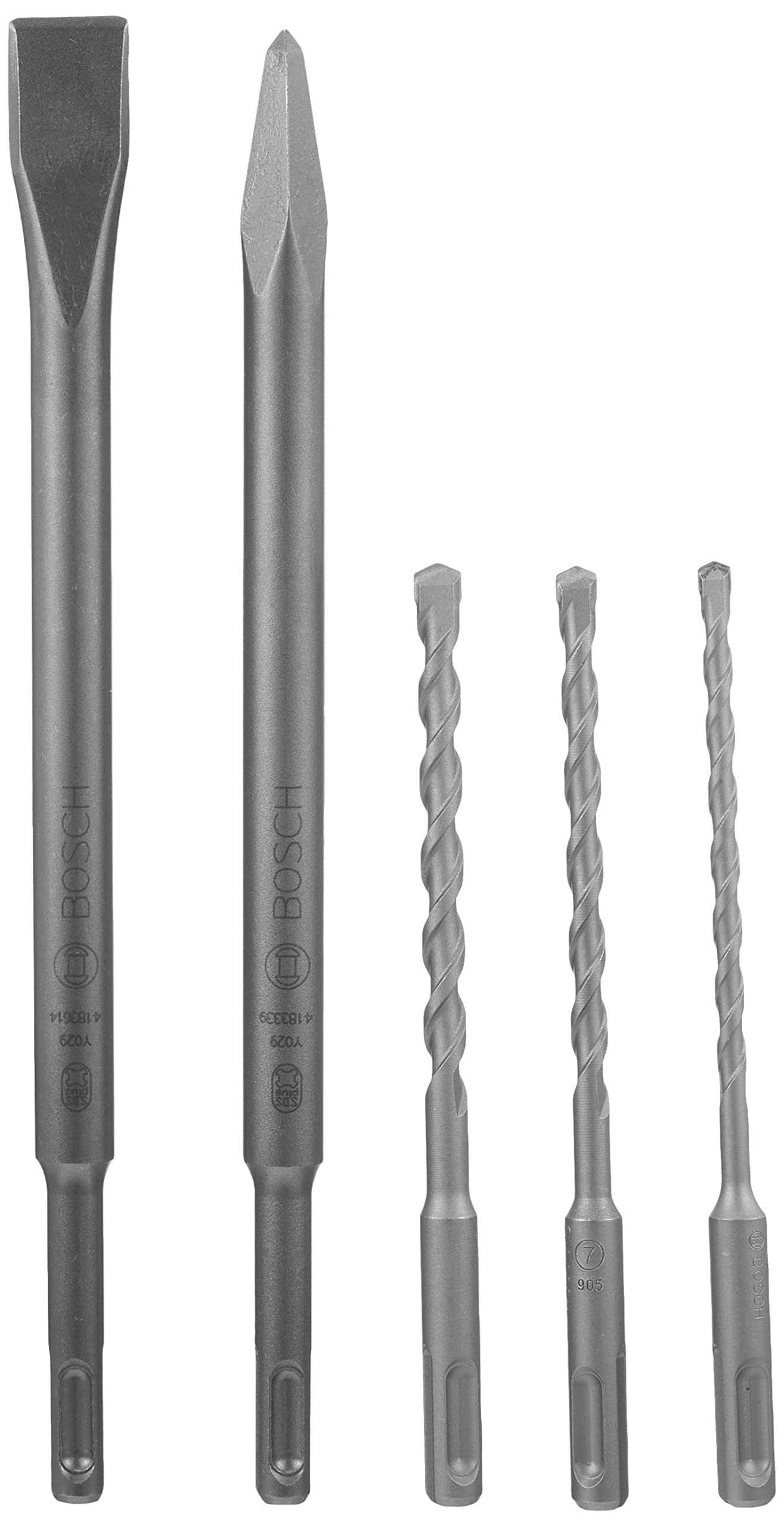 Bosch 5 Piece SDS Plus Drill Bit Set