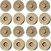 Juego de 20 broches magnéticos, cierre magnético para bolsa, kit de repuesto de botón magnético para costura, manualidades, b