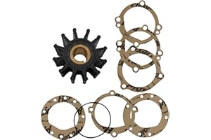SupremeMarine RP061017 Impeller Repair Kit Replaces Sherwood 10615K-SHW Sierra 18-3047 18-3061 Crusader 20300 Oberdorfer 8922