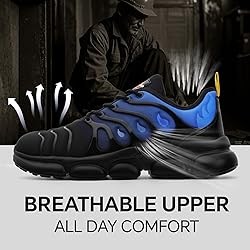 DRRHINO Steel Toe Shoes for Men Women Comfortable
