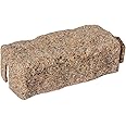 Beuta DIY No Dig Faux Stone Landscape Edging Extend Brick - This Functional Extender Brick adds 7.5" to Your Landscaping Project (1 Pc. Sandstone) Designed to Connect to Other Beuta Bricks.