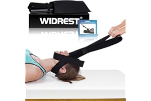 Neck Stretcher Strap, Spine Chiropractic Decompression Tool with Chin Belt. Cervical Neck Traction Device.