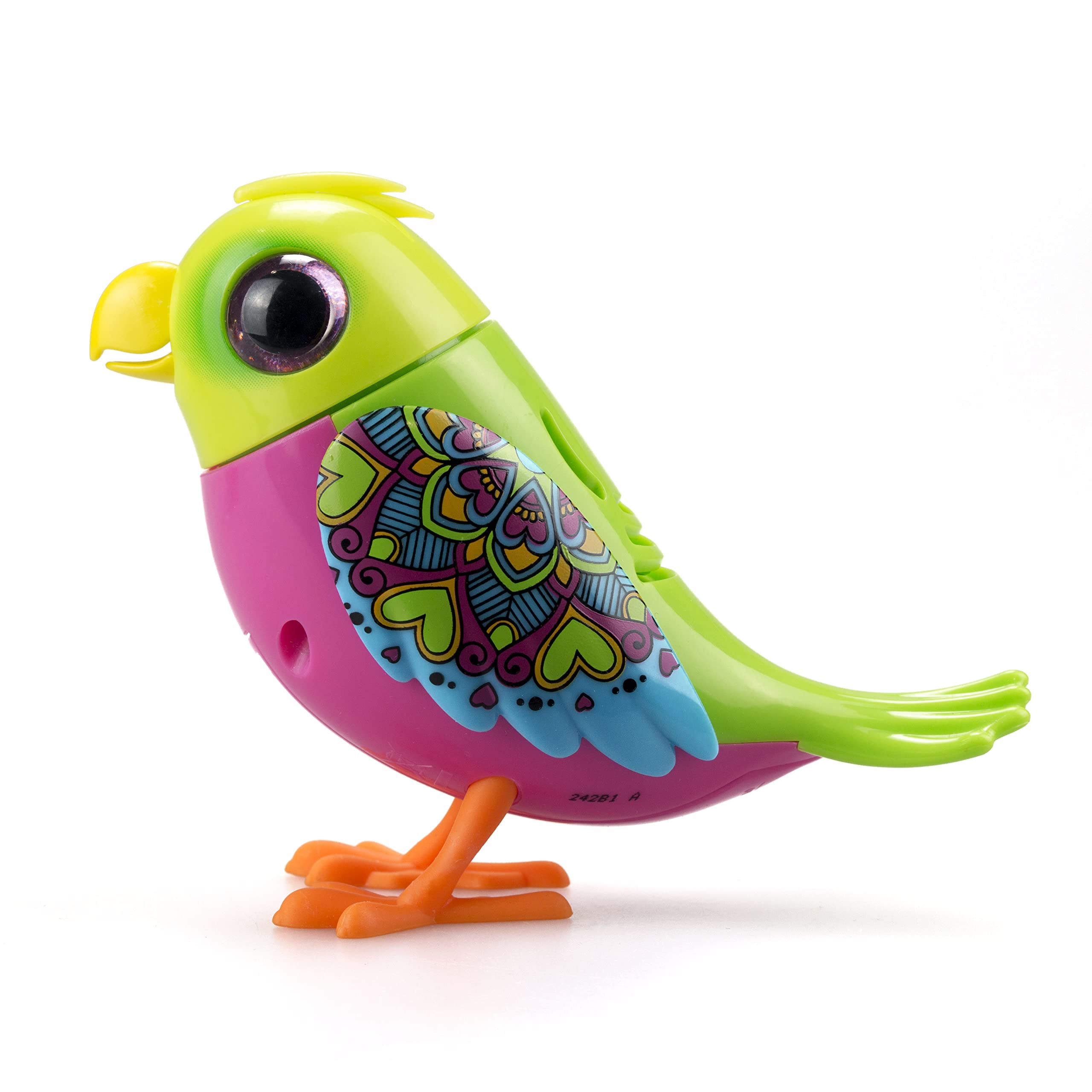 Silverlit Digibirds- Interactive Love Bird, Green Small