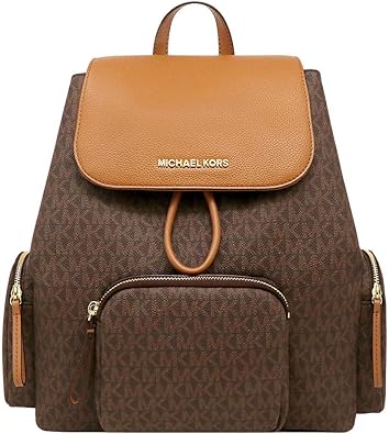 mk backpack brown