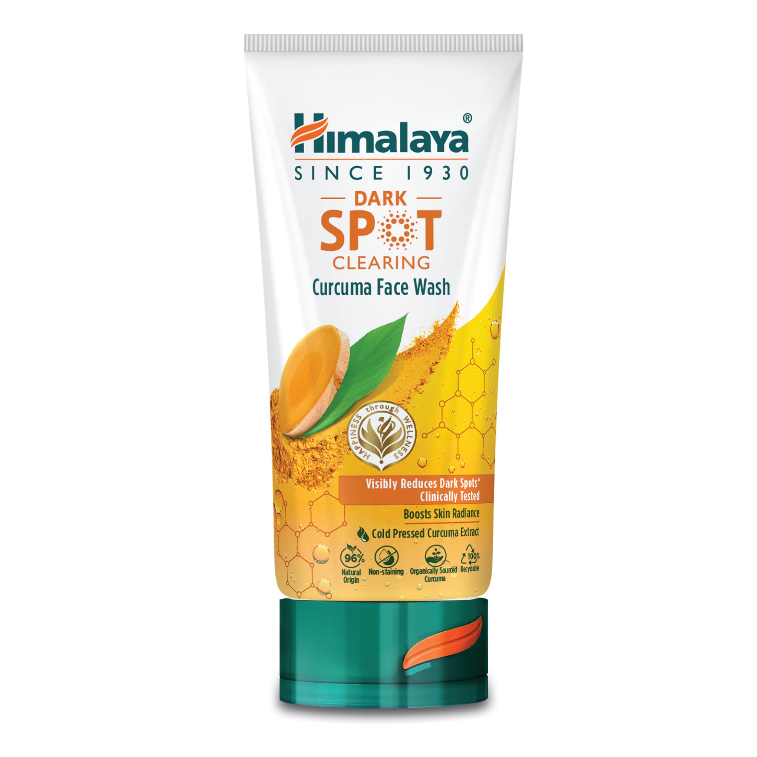 Himalaya Dark Spot Clearing Curcuma Face Wash, Boosts Skin Radiance and Visibly Reduced Dark Spots 150ml — image 1