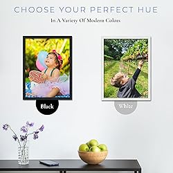 ArtToFrames 17x29 Inch Black Picture Frame, This