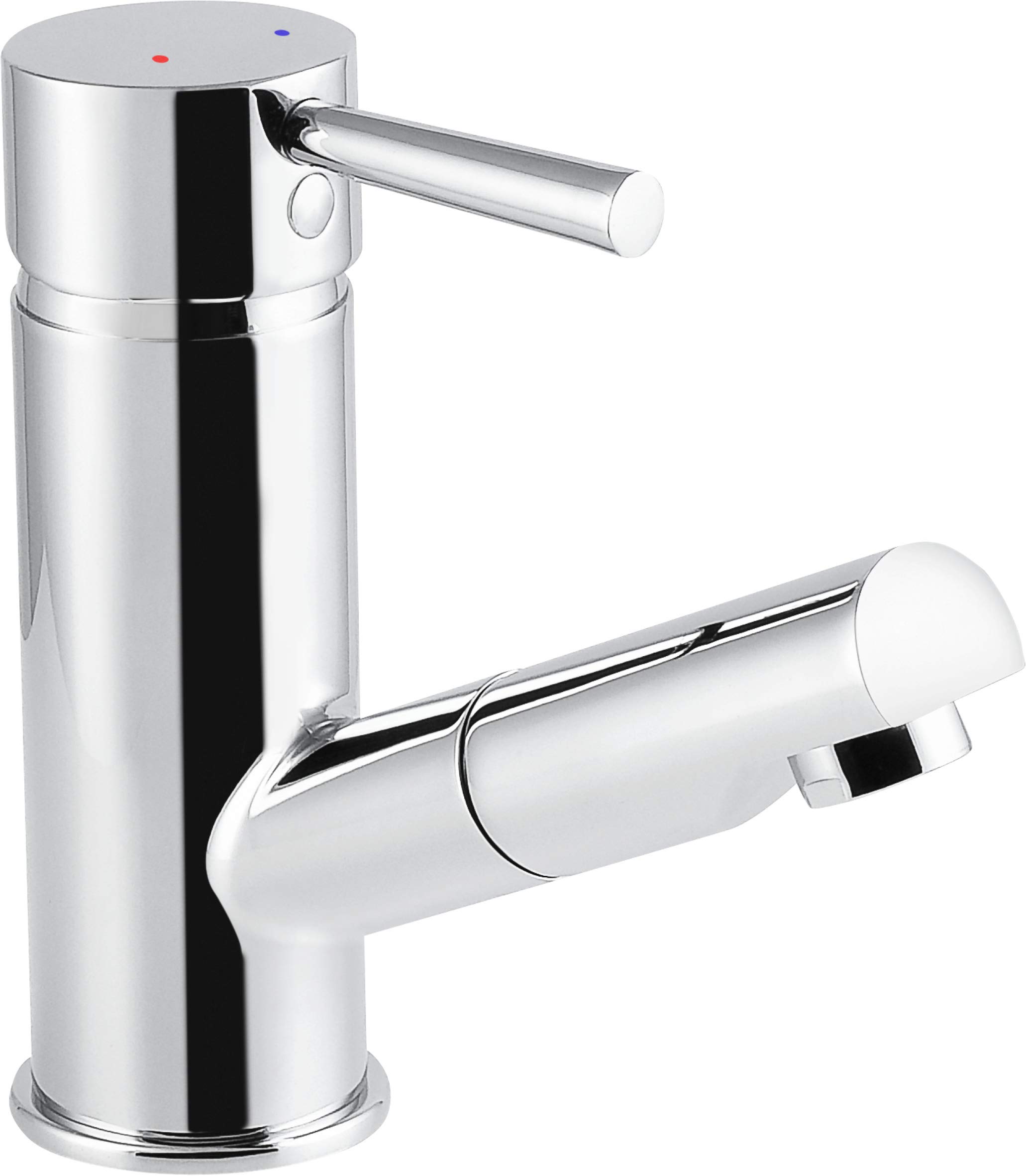 Cornat Fuert Single-Lever Mixer Tap High Pressure Brass Body Chrome-Plated, FUE15