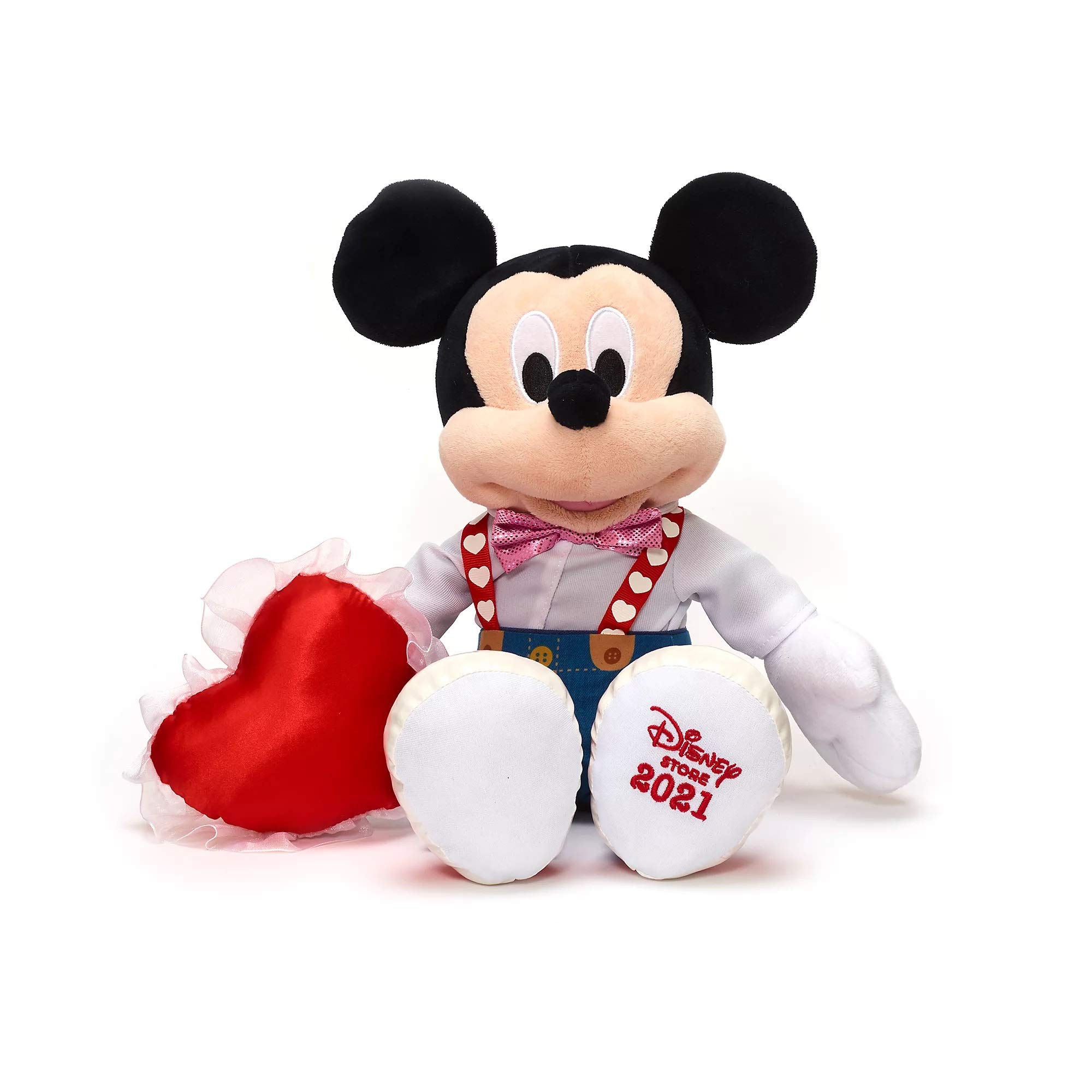 OfficialDisney Disney Mickey Mouse 2021 Sweetheart Valentine's Day Soft Plush Toy Doll 38cm