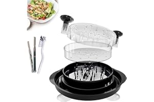 Chicken Shredder Large Chicken Breast Tool Twist Equipped with Non-Slip Suction Base and Brush&Fork Visible Meat Shredder Mac