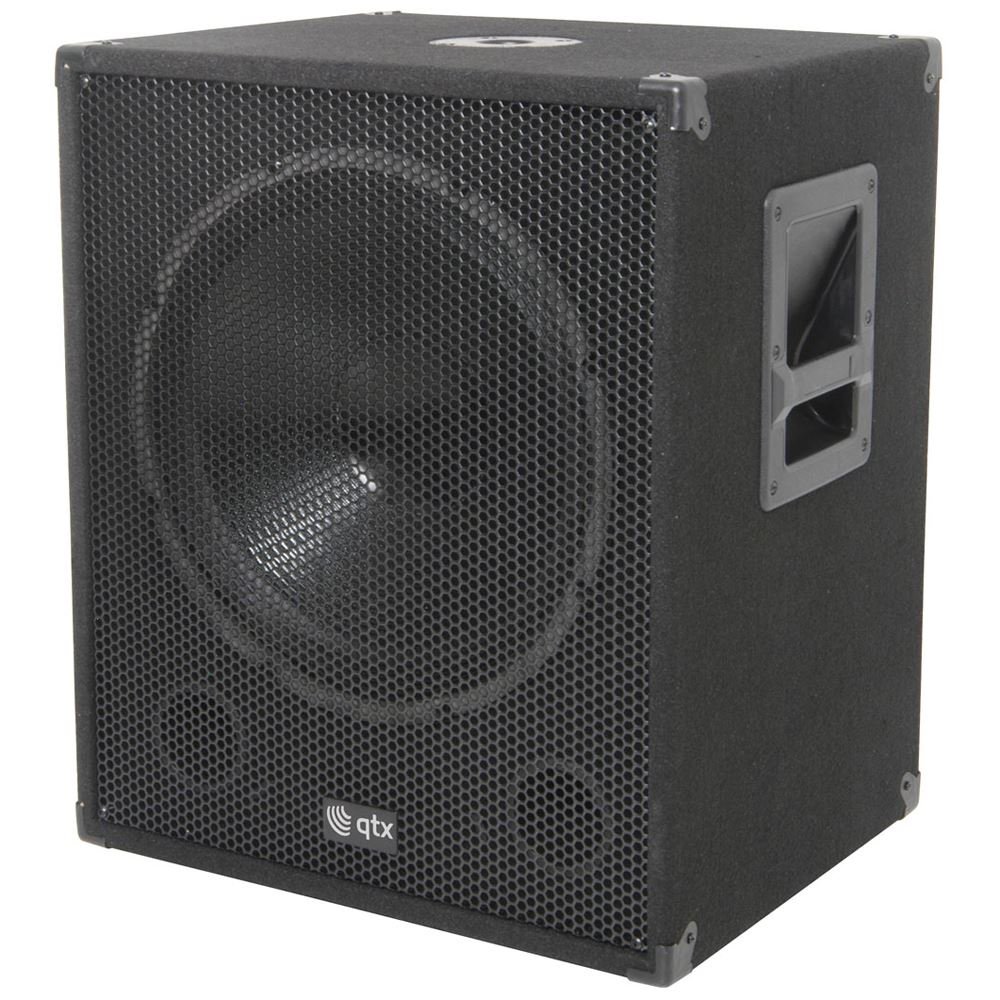 QTX | QT Series Active 15" Bass Cab | 600W black