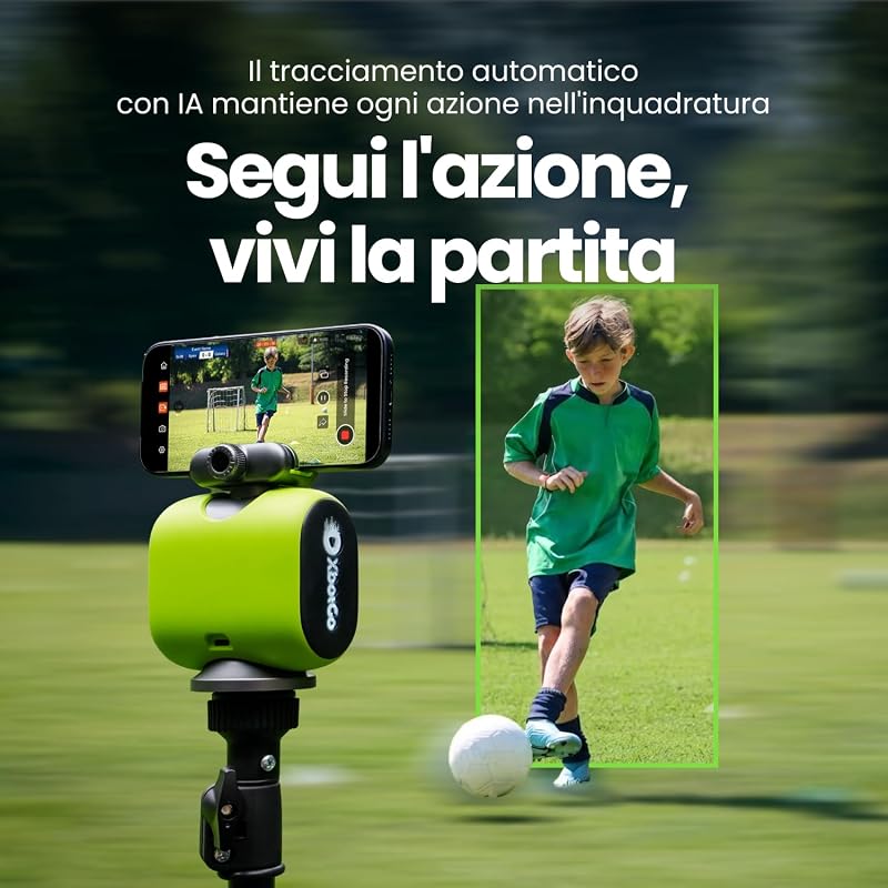 Chameleon, Sistema di Camera Sportiva con IA, Inseguimento Calcio — foto 3 di 8
