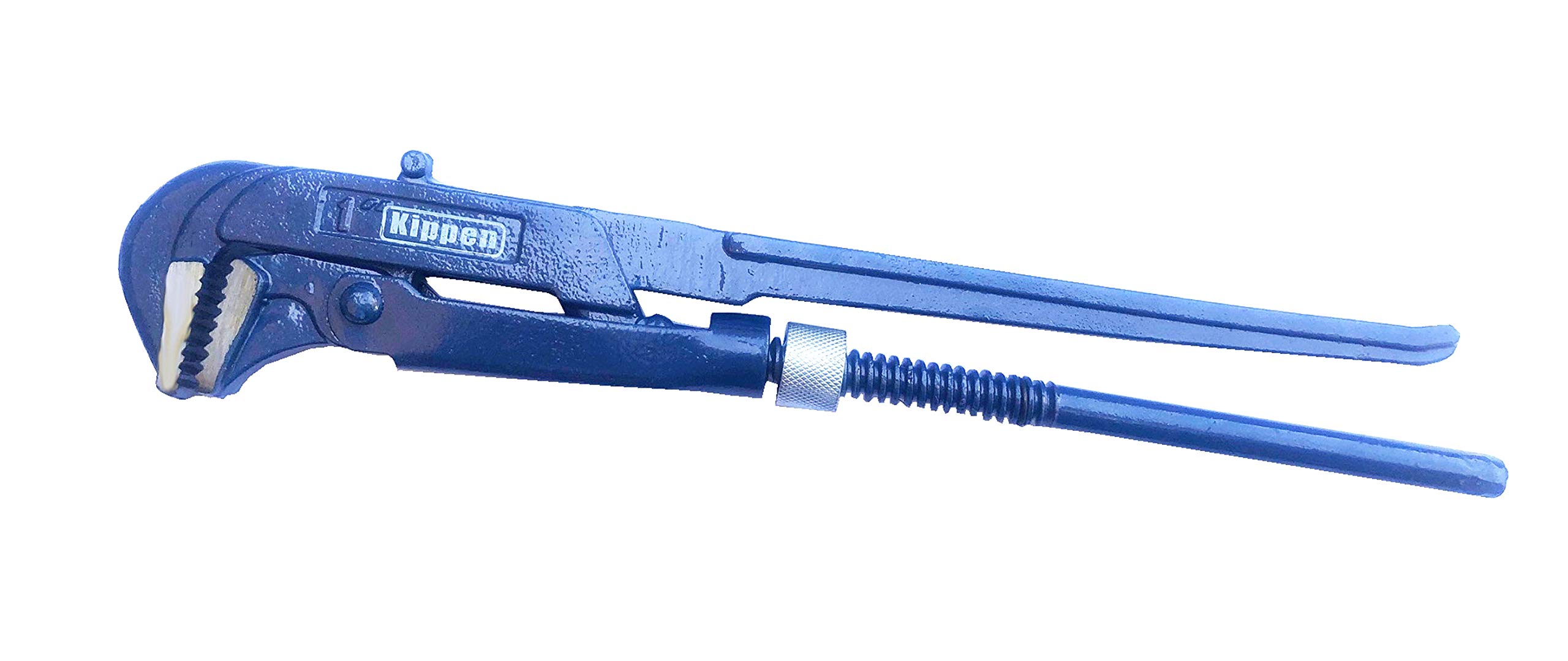 KIPPEN 1031A 1031A Pipe Wrench Swedish Type 1 Inch with 90° Angled Jaws