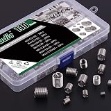 Keadic 140pcs Helicoil Screw Repair Sleeve Kit M3-M12 Stainless Steel view 6