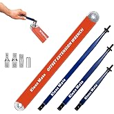 2026 Upgrade Offset Extension Wrench &amp; Extension Clamps Tight Tool | 3 Different Lengths, Versatile Vise Grip, Includes 1/2", 1/4", 3/8" Drive Adapters, Universal Ratchet Extensions