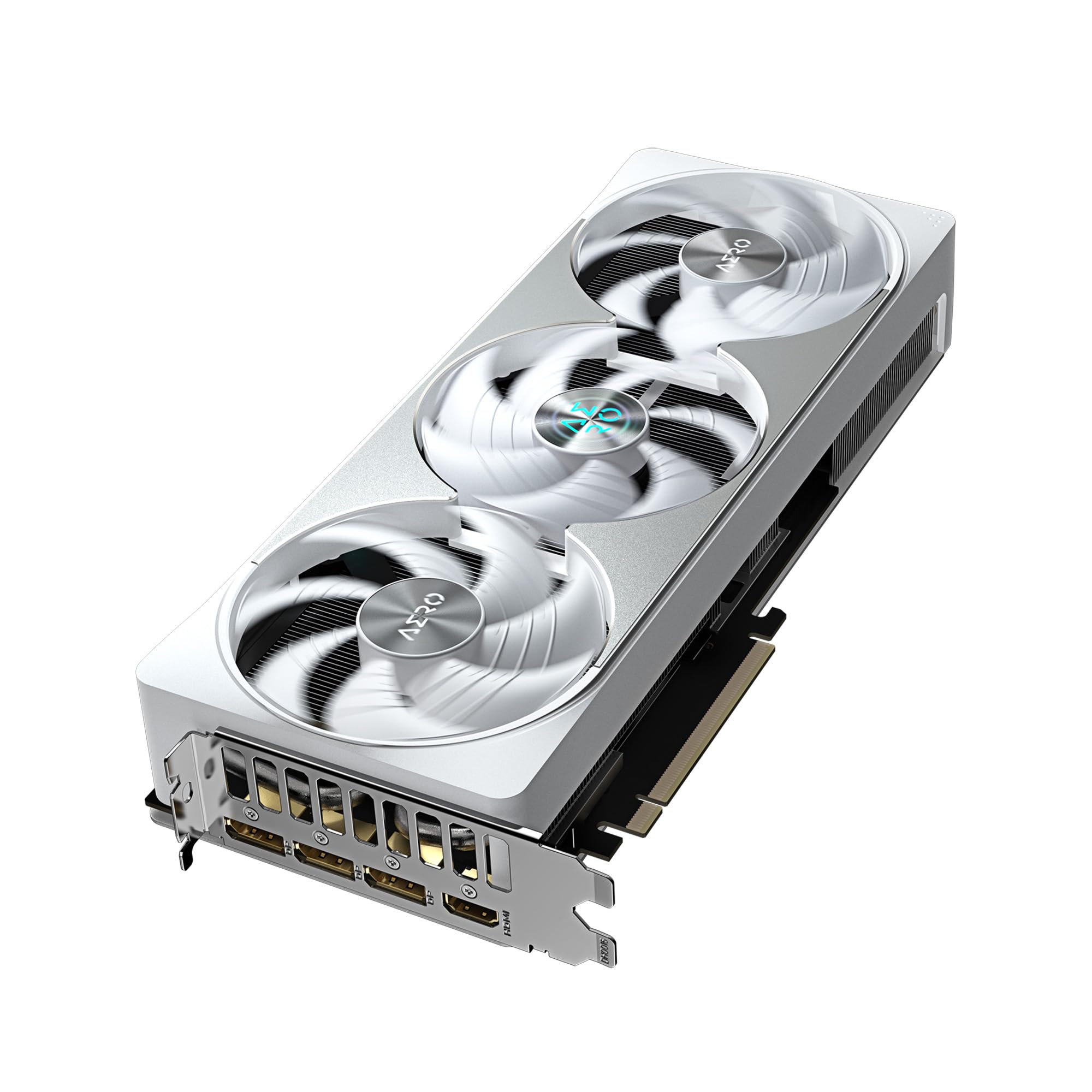 GIGABYTE GeForce RTX 5080 AERO OC SFF 16G Graphics Card, WINDFORCE Cooling System, 16GB 256-bit GDDR7, GV-N5080AERO OC-16GD Video Card