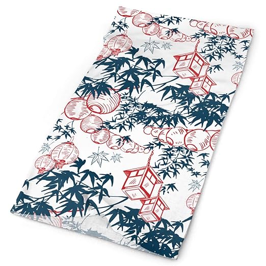 Amazoncom China Ink Paper Lights Men Women Face Mask Neck