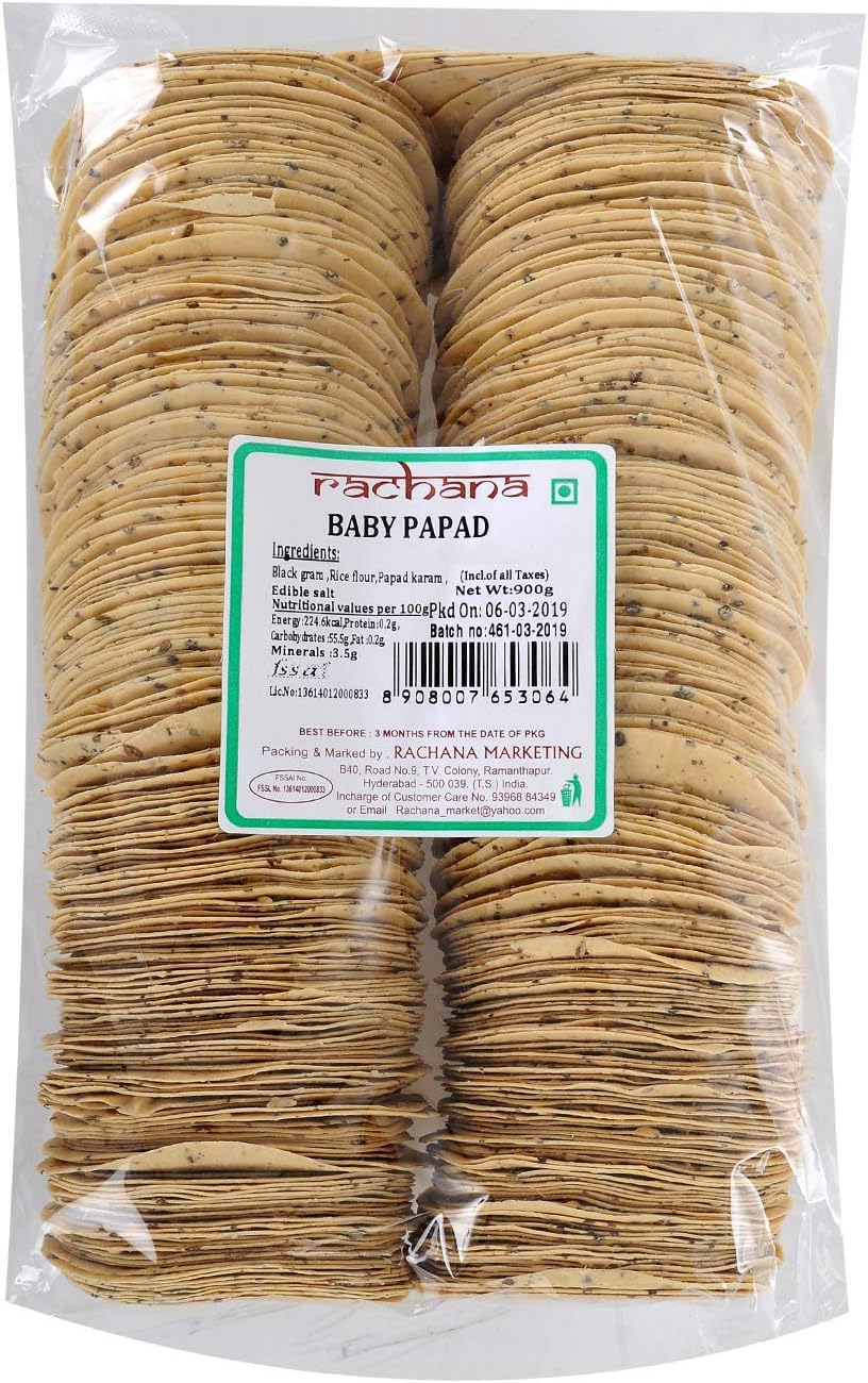 Rachana Baby Papad, 900 Grams
